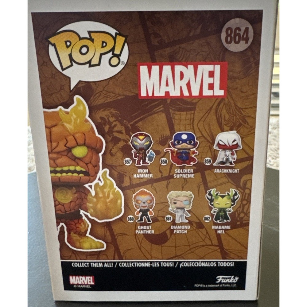Funko‎ Pop! Marvel Infinity Warps Hot Rocks (864) - Picture 2 of 5